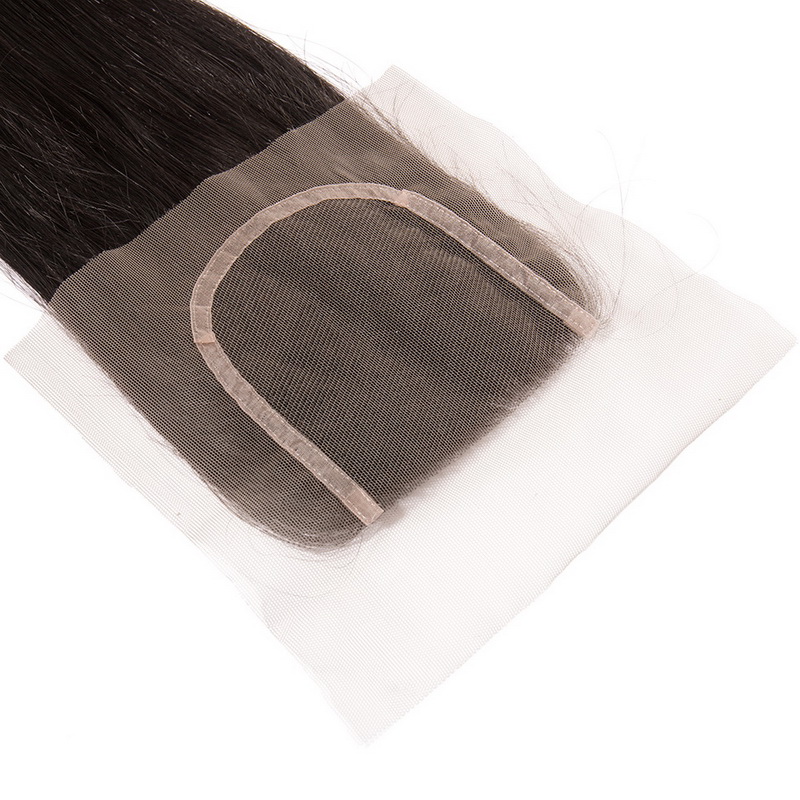 Virgin Hair Natural Straight 4x4 5x5 6x6 7x7 Transparent Lace Closure - 图片 6